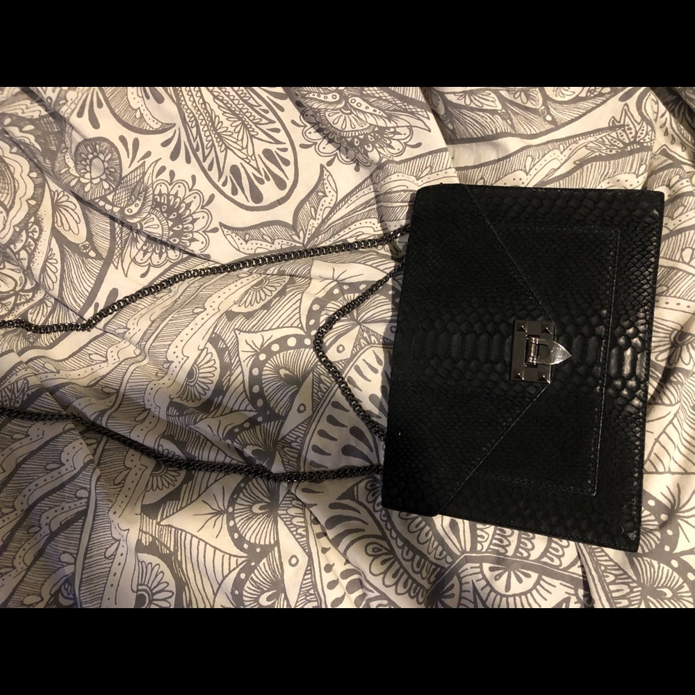 Snake skin bag made in Italy